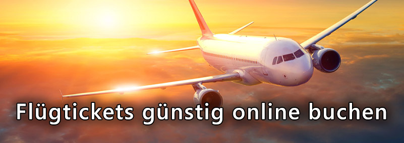 Flügtickets günstig online buchen
